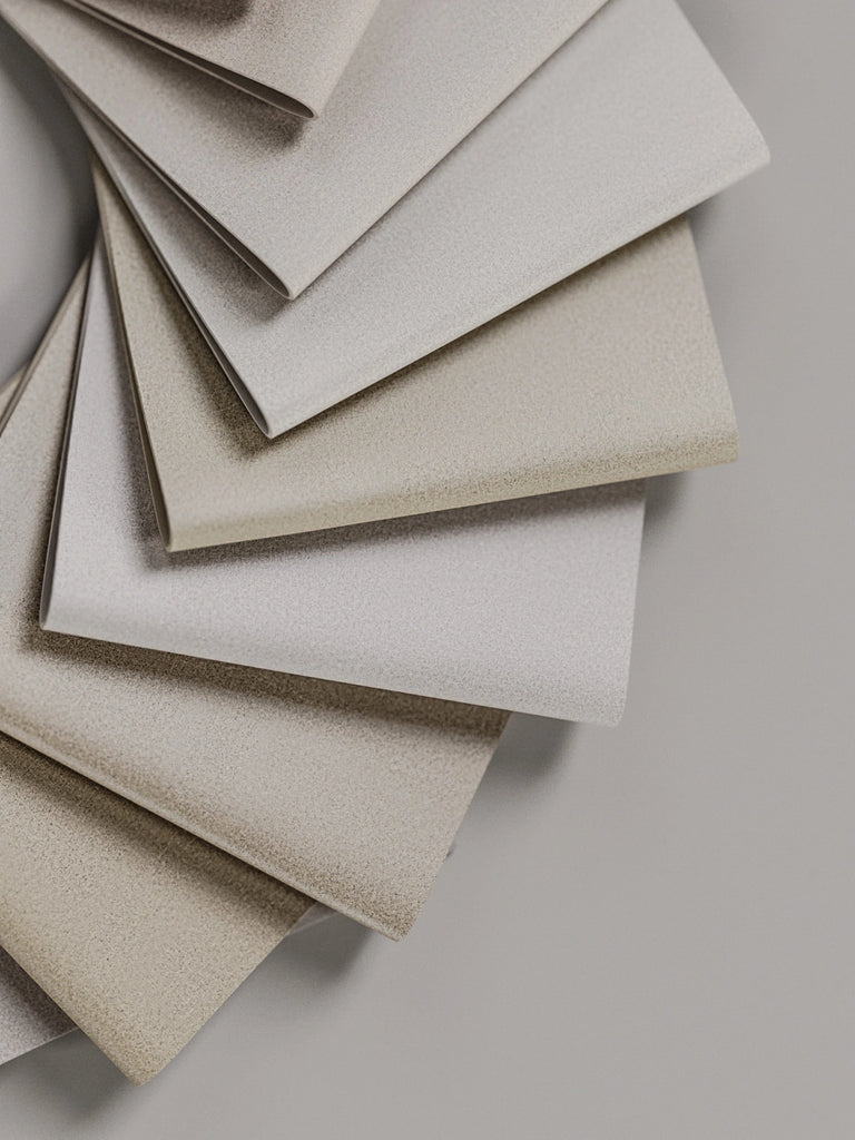 Mycelium Leather Cork Grain Taupe PBR Texture - Example Scene Visualization | Superellipse