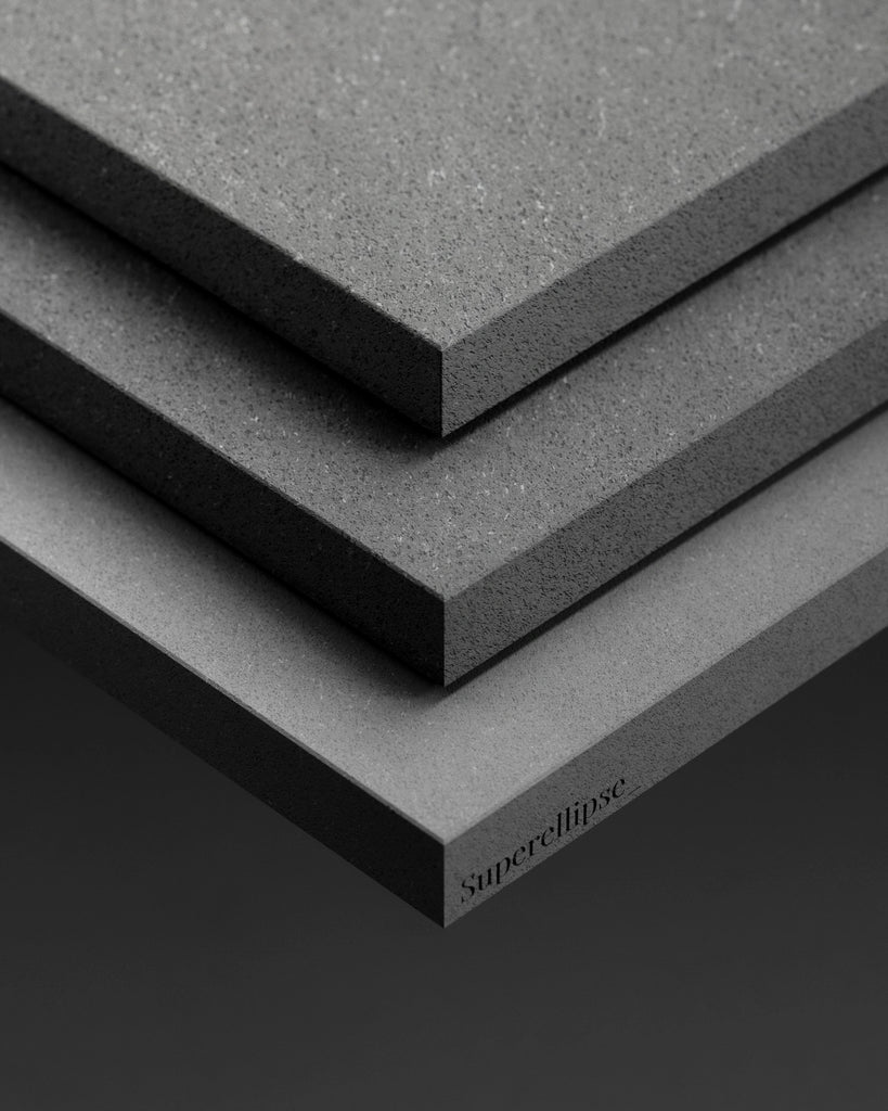 Vesicular Basalt Stone PBR Texture - Example Scene Visualization | Superellipse