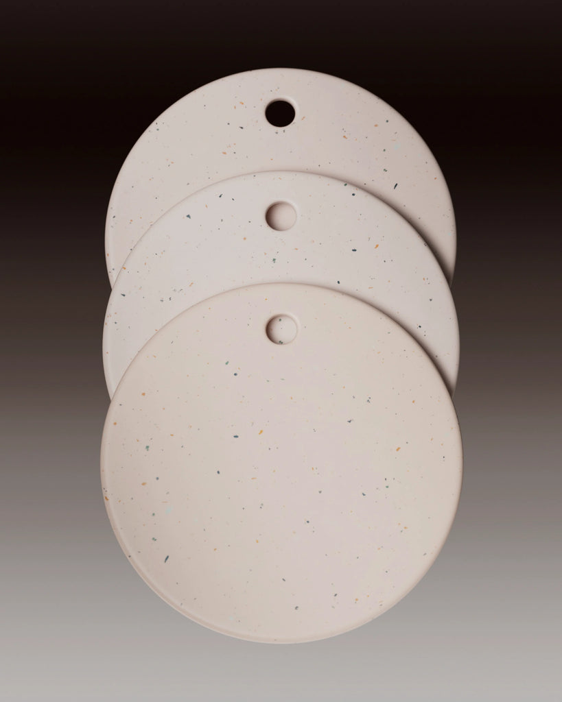 Daisy Pink Terrazzo Plastic Small PBR Texture - Example Scene Visualization | Superellipse