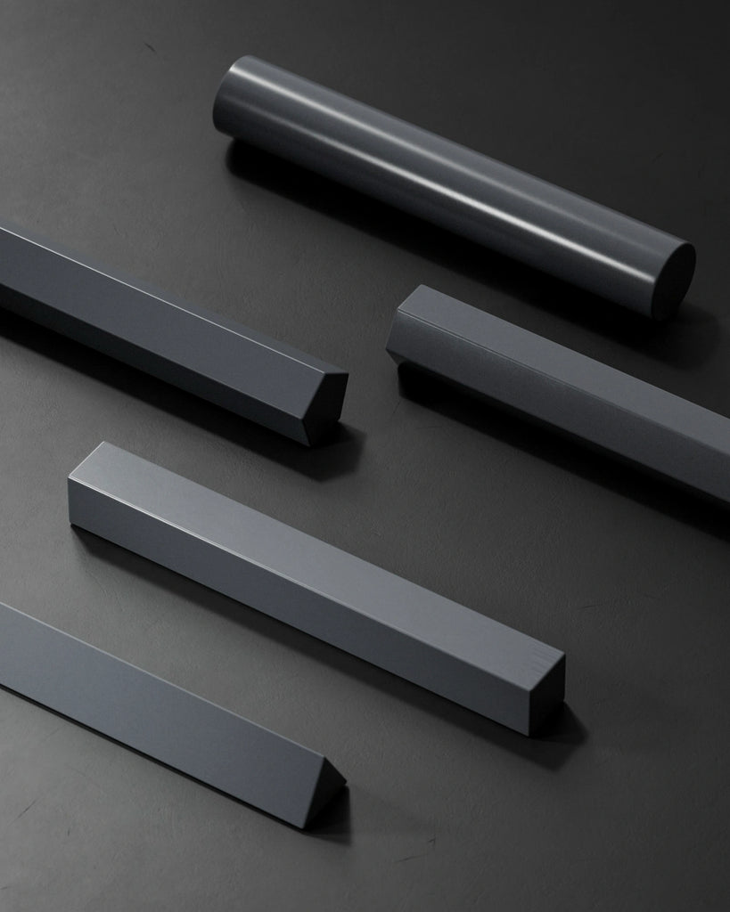 Dark Taupe Grey Gloss Finish Plastic PBR Texture - Example Scene Visualization | Superellipse