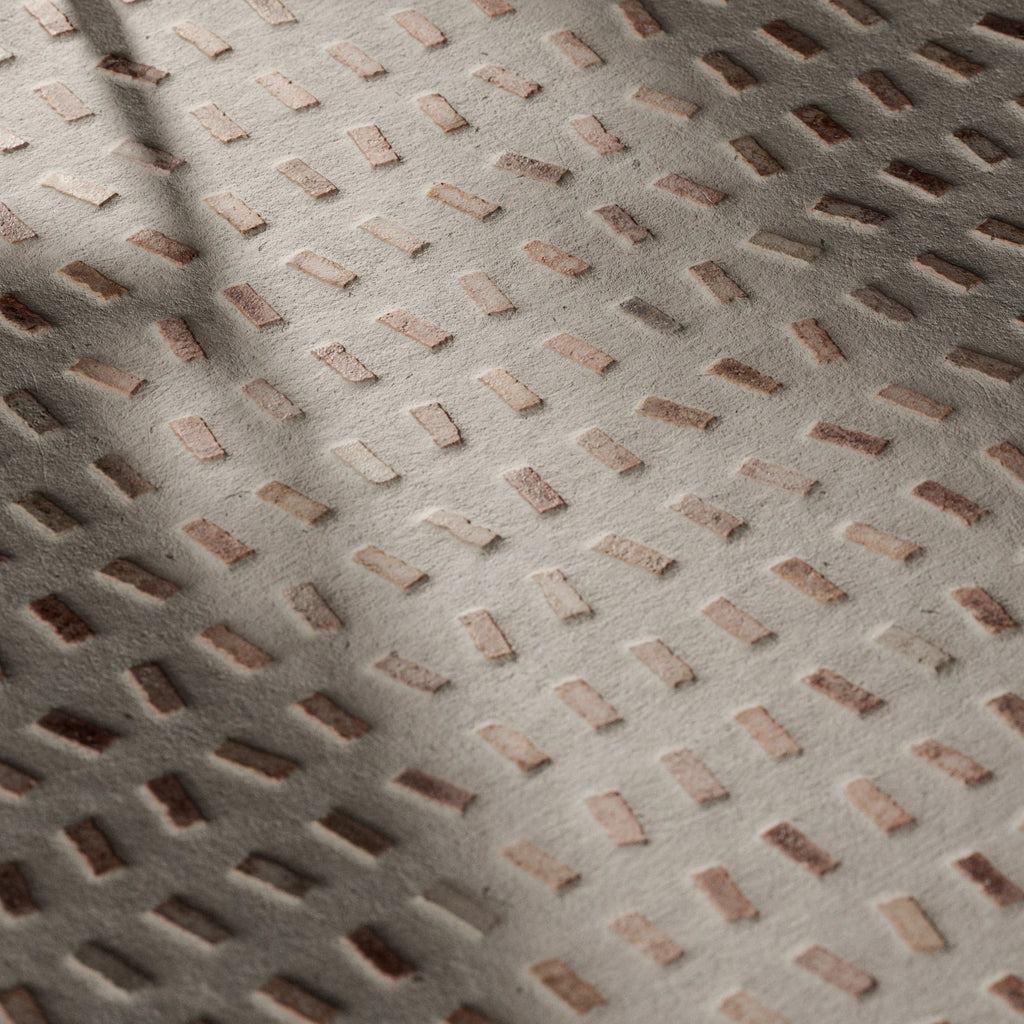 Contemporary Small Brick Terracotta Tiles PBR Texture - Example Scene Visualization | Superellipse
