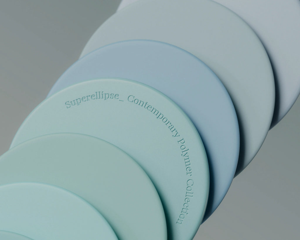 Mint Teal Satin Finish Plastic PBR Texture - Example Scene Visualization | Superellipse