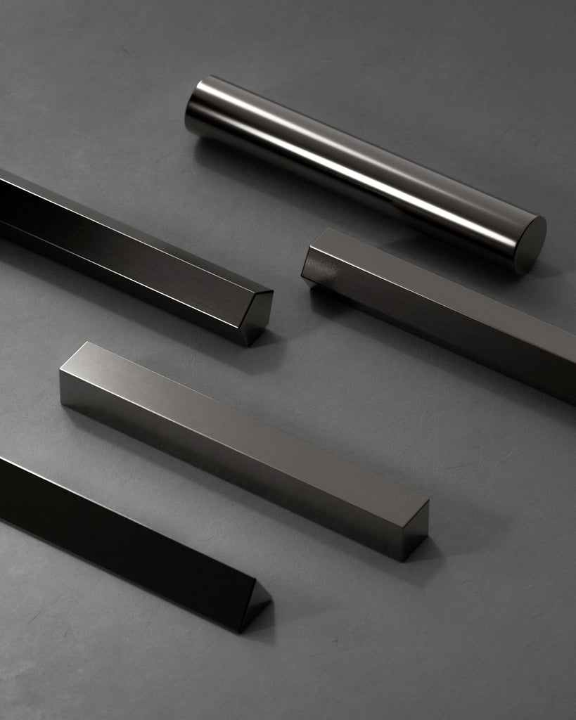 Fine Linear Brushed Iron Metal PBR Texture - Example Scene Visualization | Superellipse