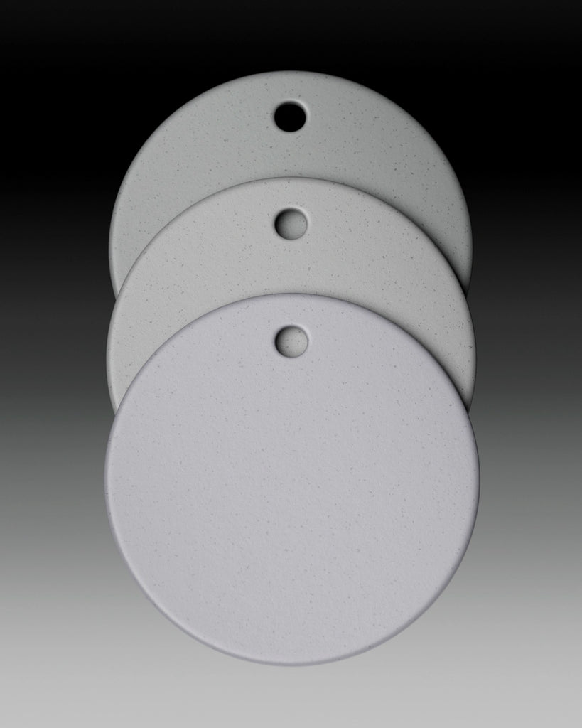 Dark Speckled Light Grey Plastic PBR Texture - Example Scene Visualization | Superellipse