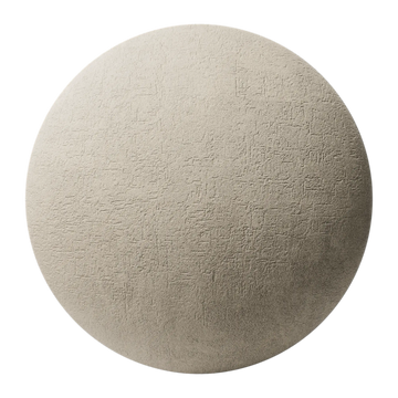 Taupe Custom Finish Stucco Plaster PBR Texture - Sphere Swatch Preview | Superellipse