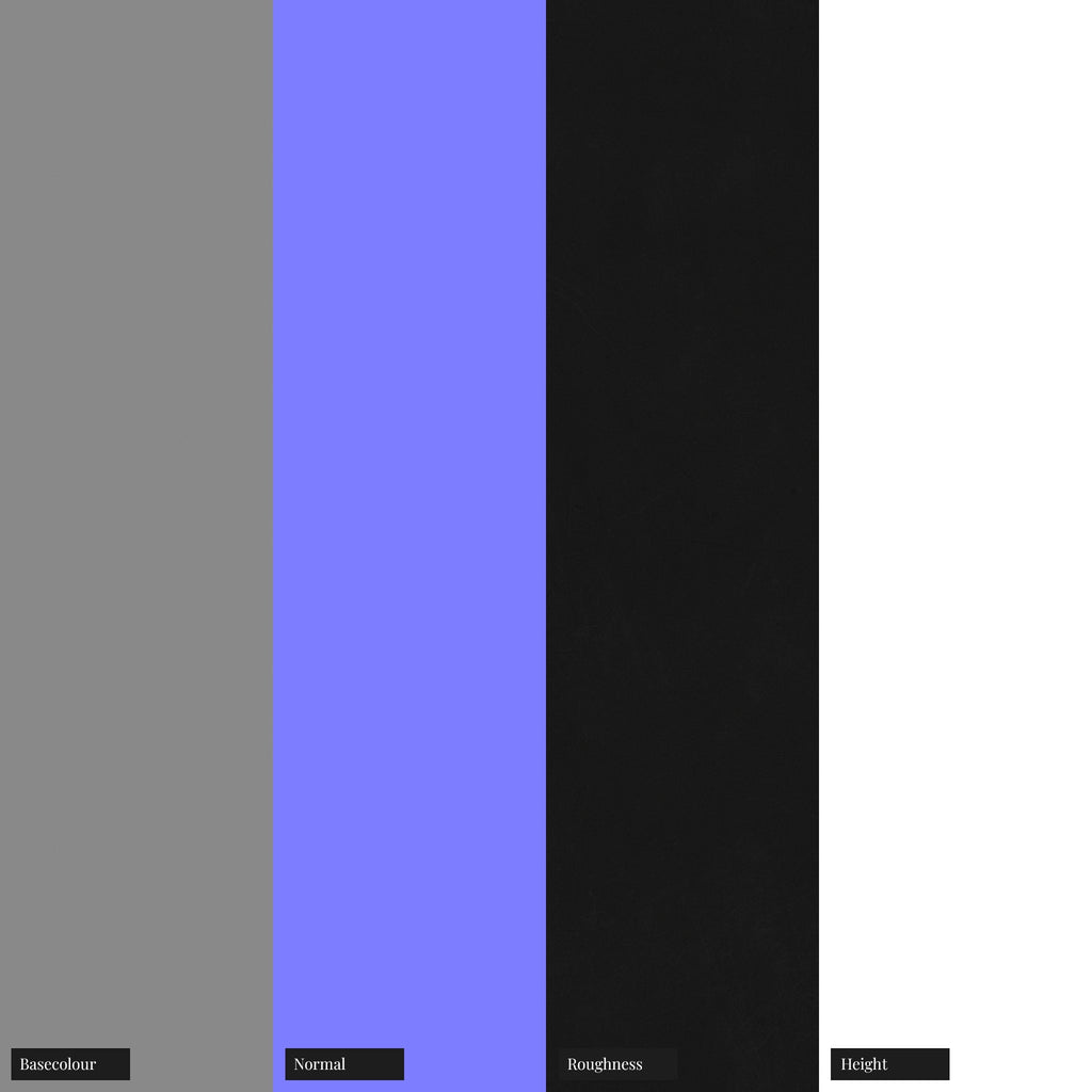 Polished Steel Metal PBR Texture - Example Scene Visualization | Superellipse