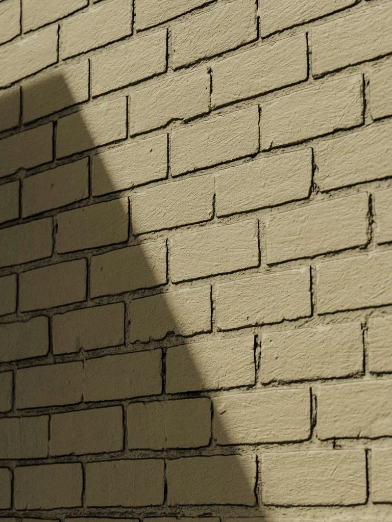 Contemporary Painted Brick Hay Yellow PBR Texture - Example Scene Visualization | Superellipse