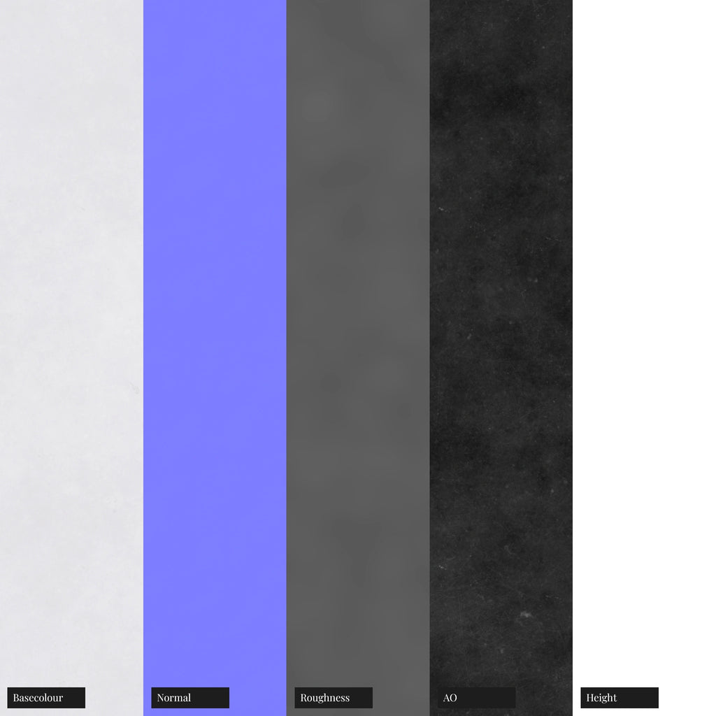 Polished As Cast Aluminium Metal PBR Texture - Example Scene Visualization | Superellipse