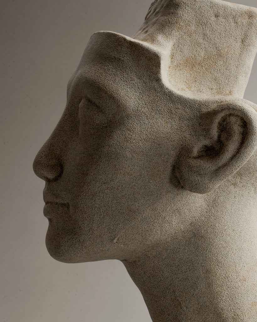 Moca Creme Sandblasted Limestone PBR Texture - Example Scene Visualization | Superellipse