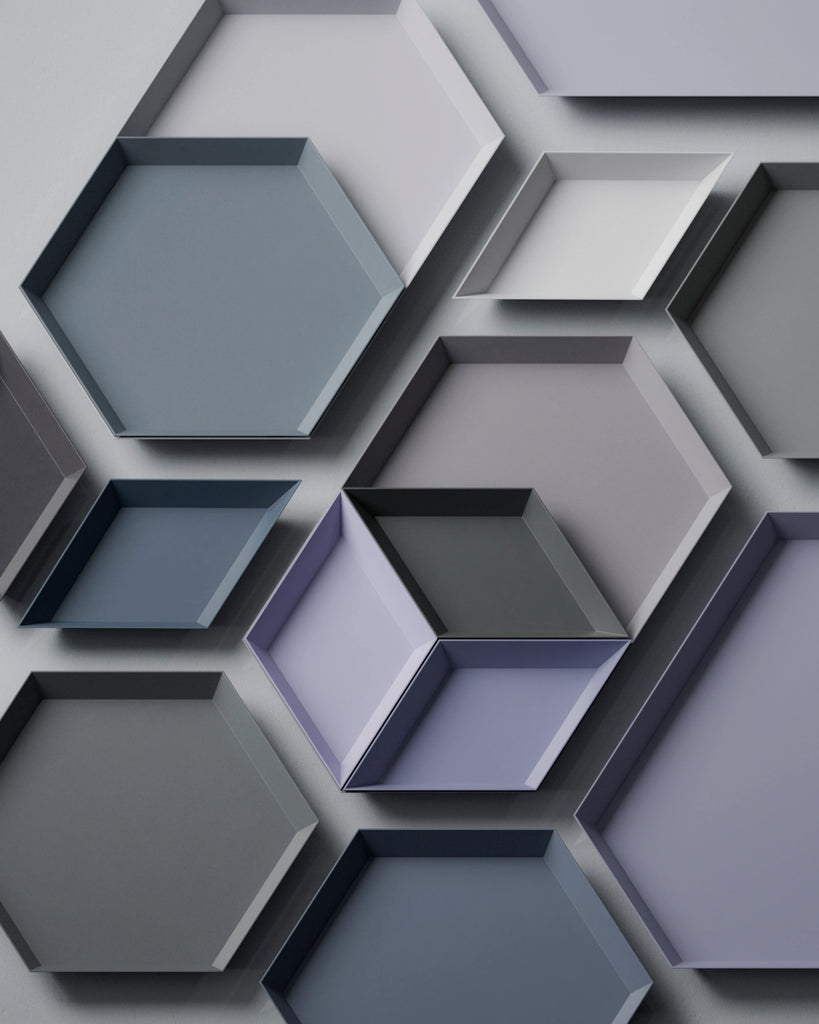 Dark Taupe Grey Gloss Finish Plastic PBR Texture - Example Scene Visualization | Superellipse