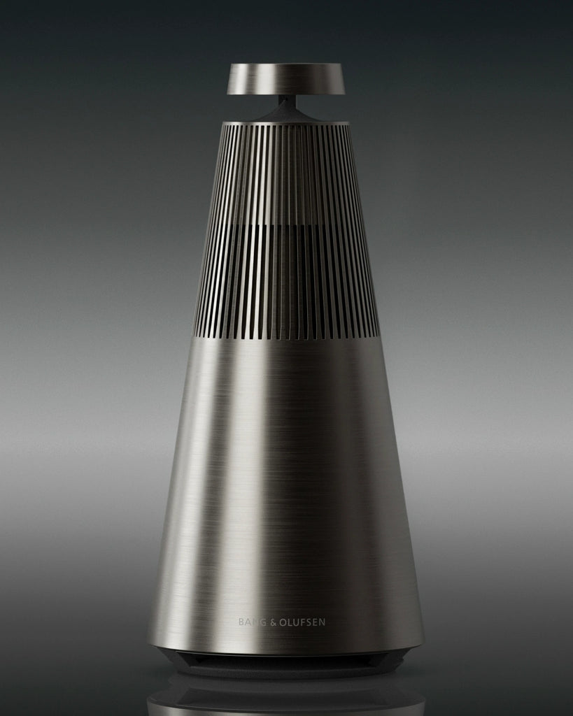 Buffed Linear Brushed Platinum Metal PBR Texture - Example Scene Visualization | Superellipse