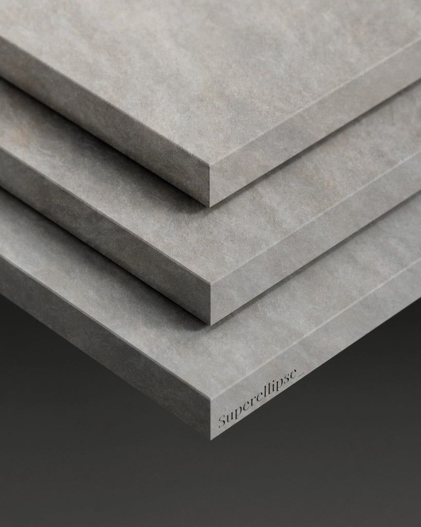 Light Grey French Limestone Slab PBR Texture - Example Scene Visualization | Superellipse