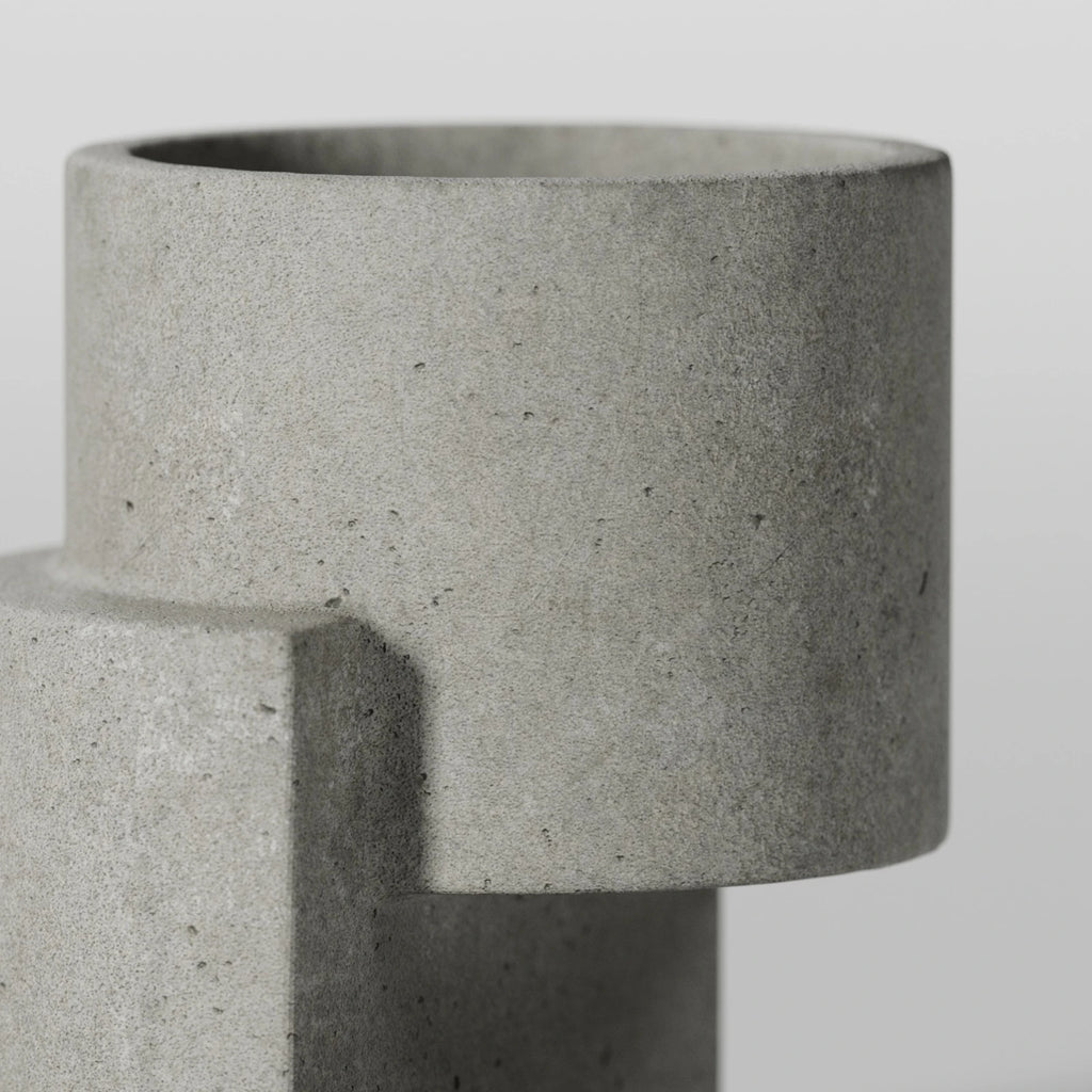 Rough Hand Poured Cast Concrete PBR Texture - Example Scene Visualization | Superellipse