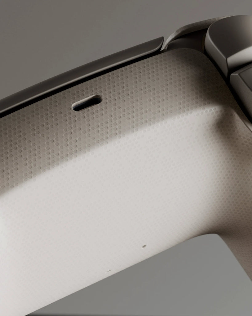 Rhythmic Circle Grid Textured Plastic PBR Texture - Example Scene Visualization | Superellipse