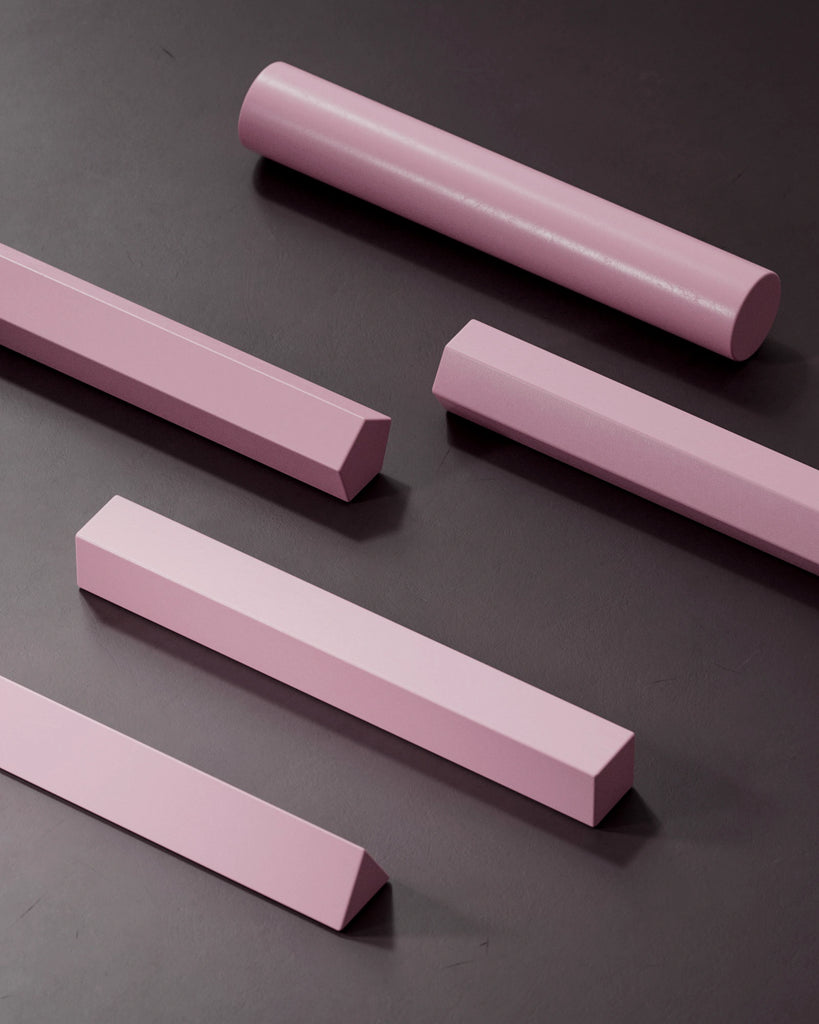 Bubblegum Pink Damaged Plastic PBR Texture - Example Scene Visualization | Superellipse