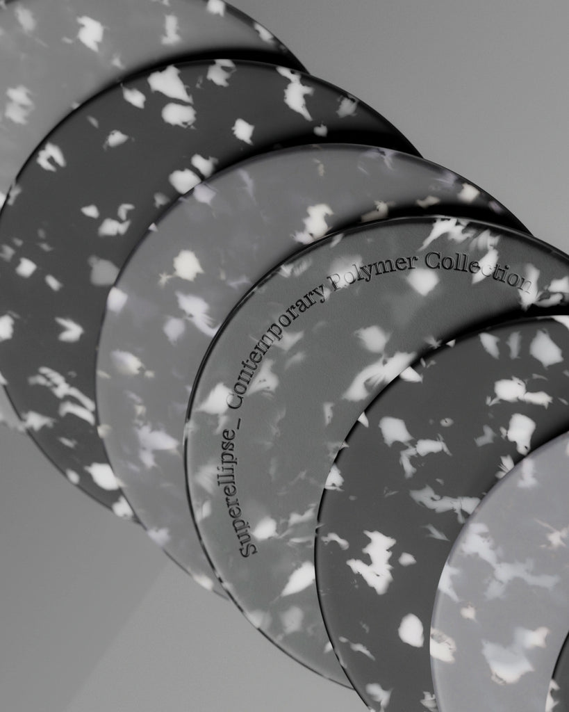 Monochromatic Recycled Plastic PBR Texture - Example Scene Visualization | Superellipse