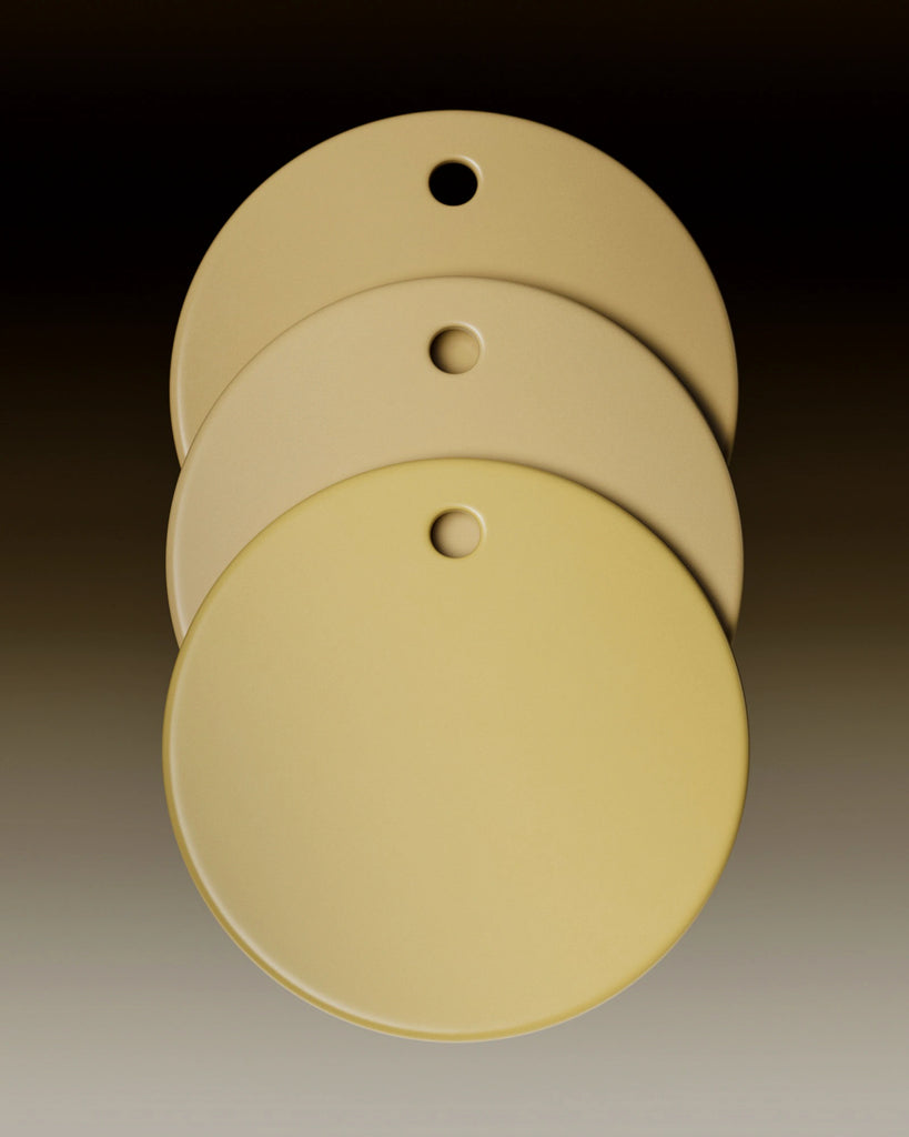 Cane Beige Gloss Finish Plastic PBR Texture - Example Scene Visualization | Superellipse