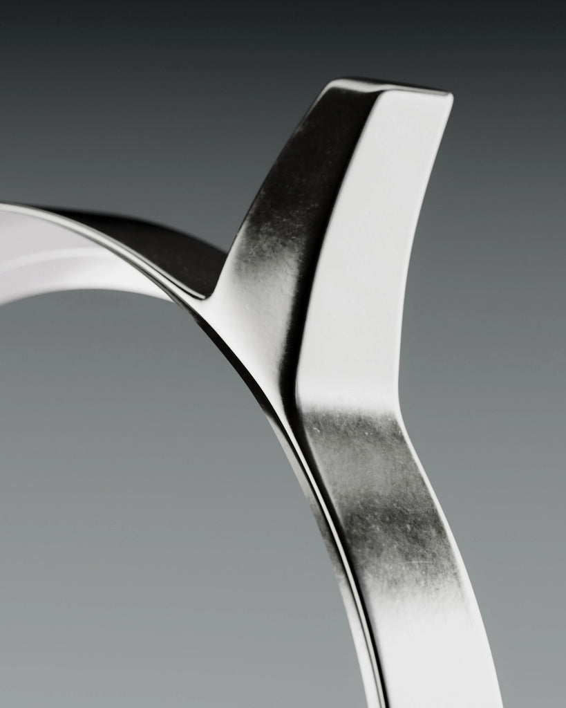 Polished As Cast Silver Metal PBR Texture - Example Scene Visualization | Superellipse