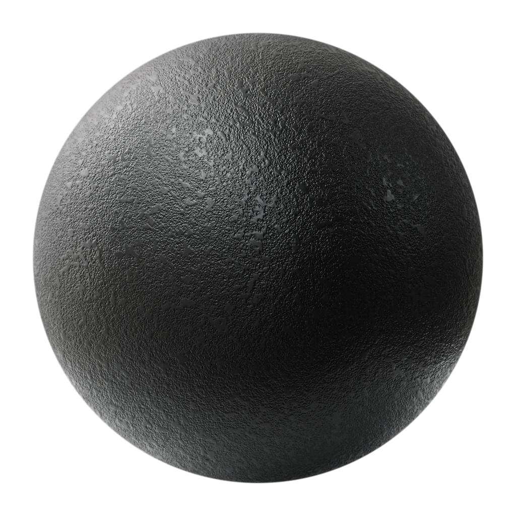 In Mold Splatter Texture Plastic PBR Texture - Sphere Swatch Preview | Superellipse