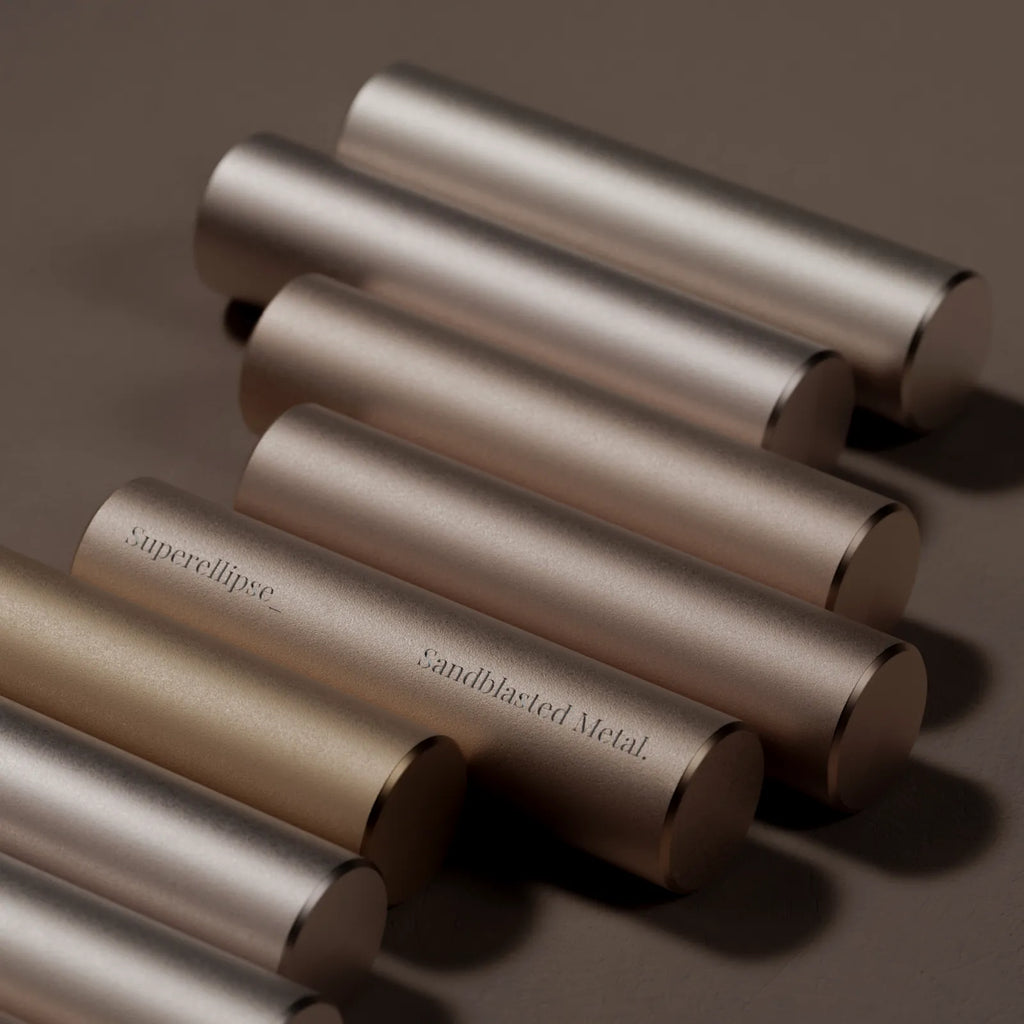 Sandblasted Matte Copper Metal PBR Texture - Example Scene Visualization | Superellipse