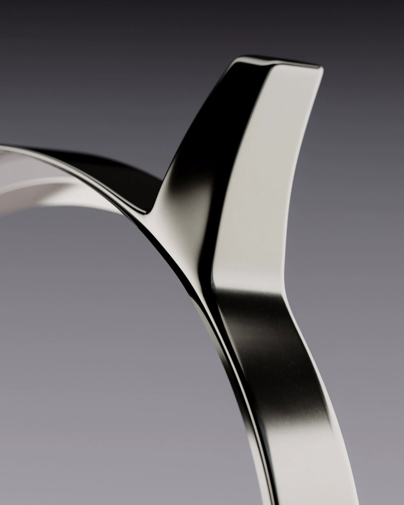 Polished As Cast Titanium Metal PBR Texture - Example Scene Visualization | Superellipse