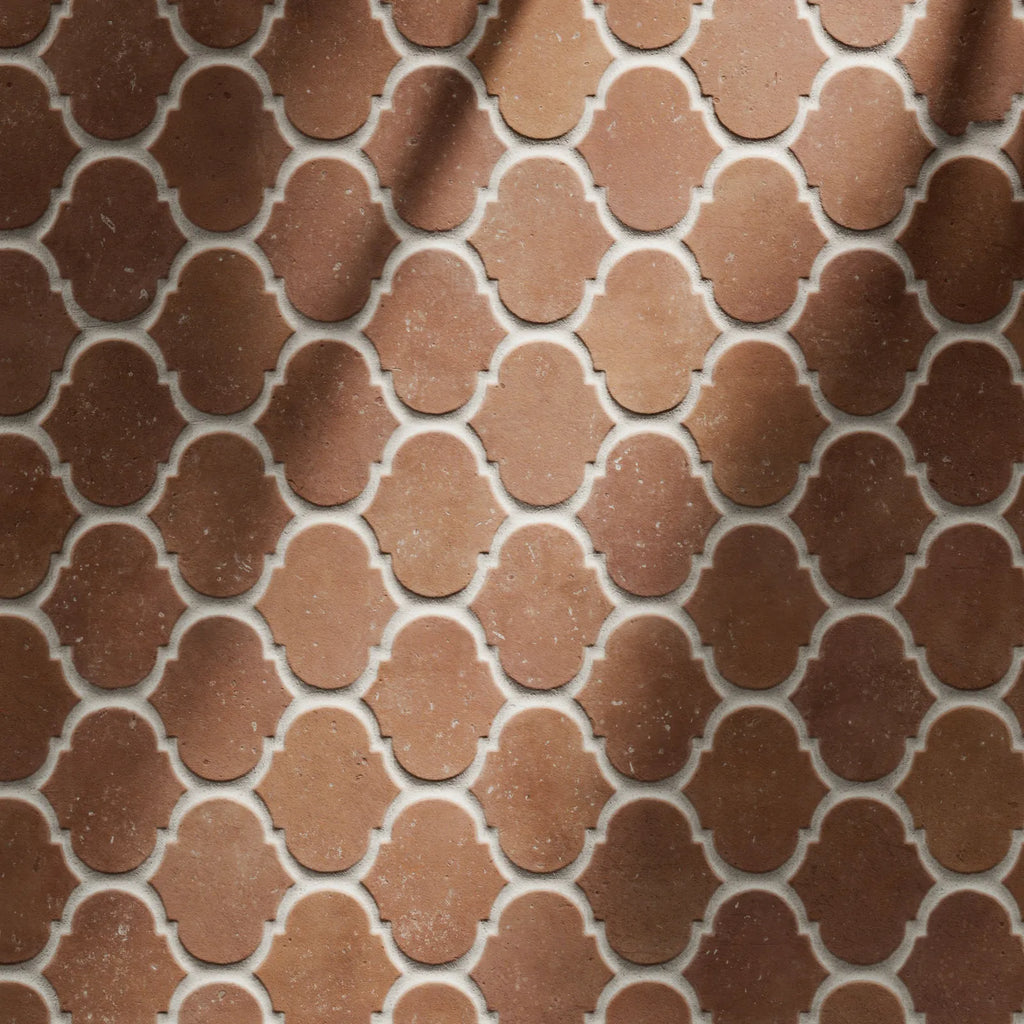 Moroccan Terracotta Lantern Tiles PBR Texture - Example Scene Visualization | Superellipse