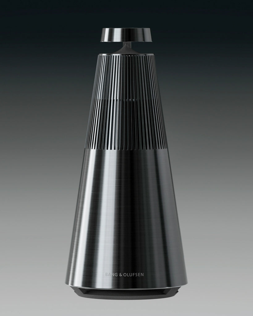 Fine Linear Brushed Chrome Metal PBR Texture - Example Scene Visualization | Superellipse