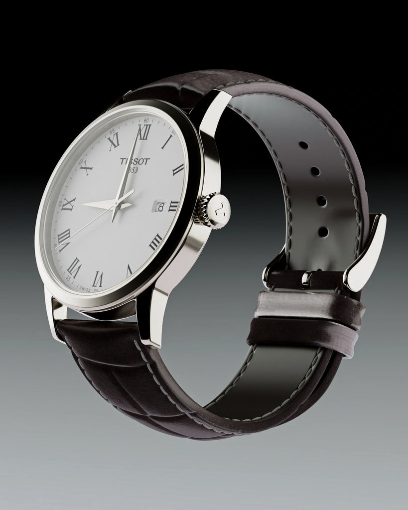 Polished As Cast Platinum Metal PBR Texture - Example Scene Visualization | Superellipse