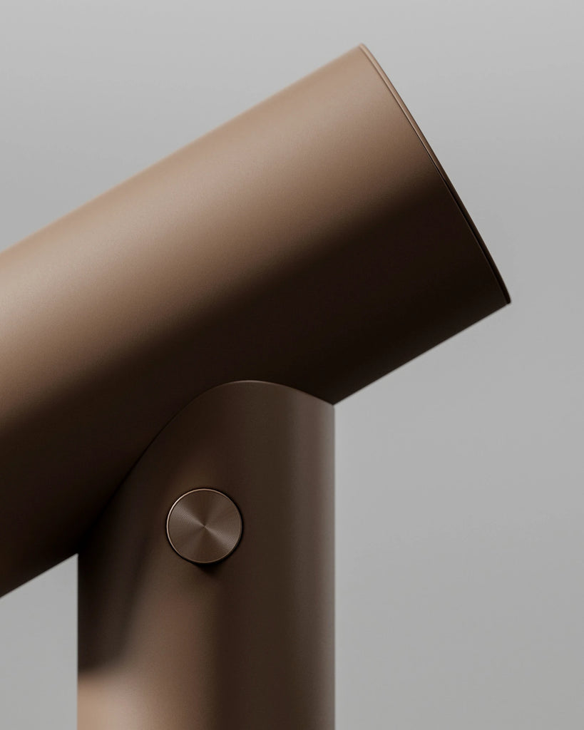Matte Sepia Powdercoated Aluminium Metal PBR Texture - Example Scene Visualization | Superellipse