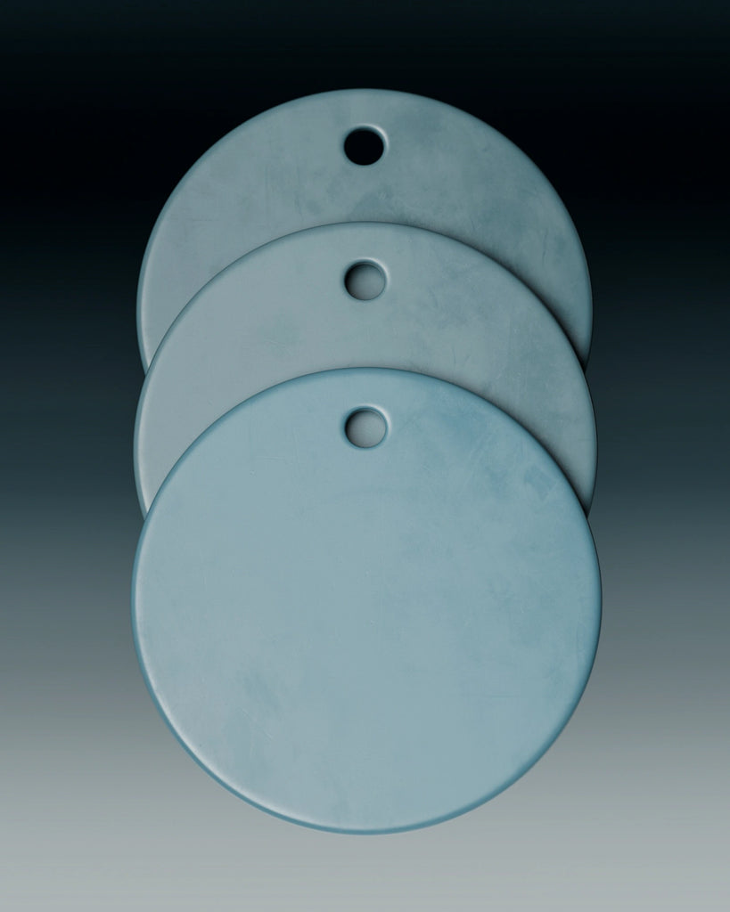 Coppice Teal Smudged Plastic PBR Texture - Example Scene Visualization | Superellipse