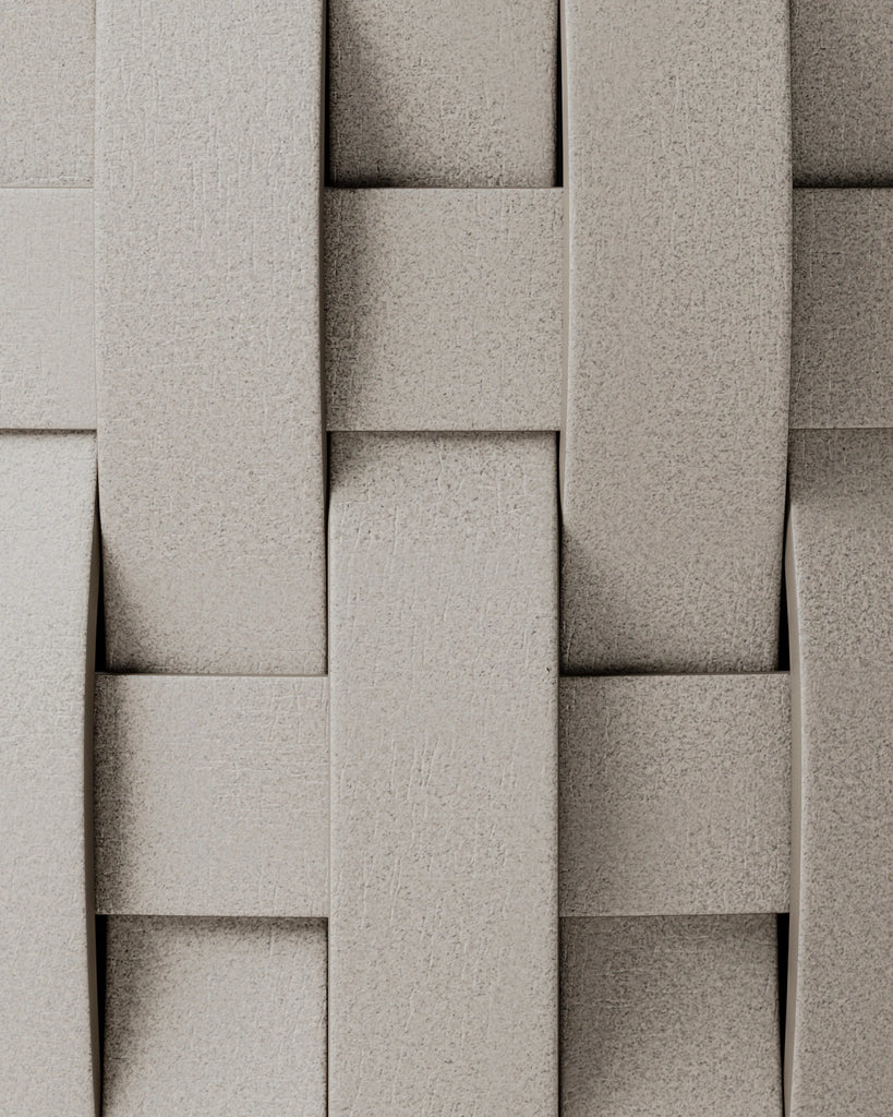 Mycelium Leather Cork Grain Taupe PBR Texture - Example Scene Visualization | Superellipse