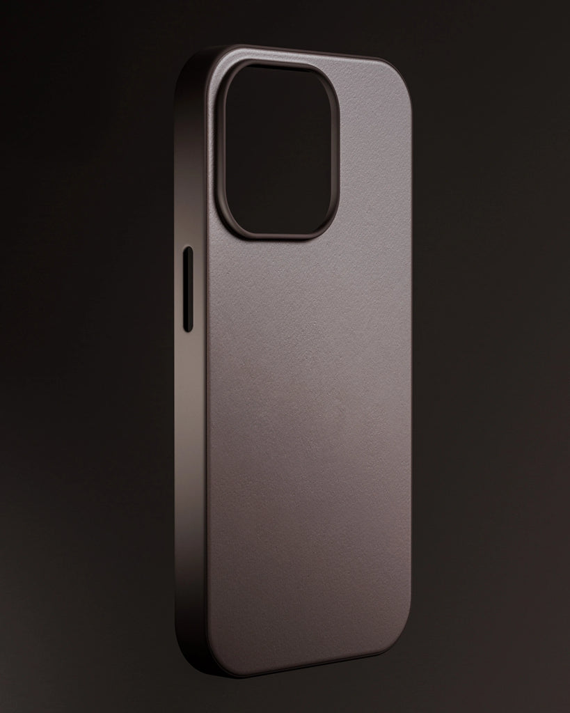 Dark Nut Aniline Fine Grain Leather PBR Texture - Example Scene Visualization | Superellipse