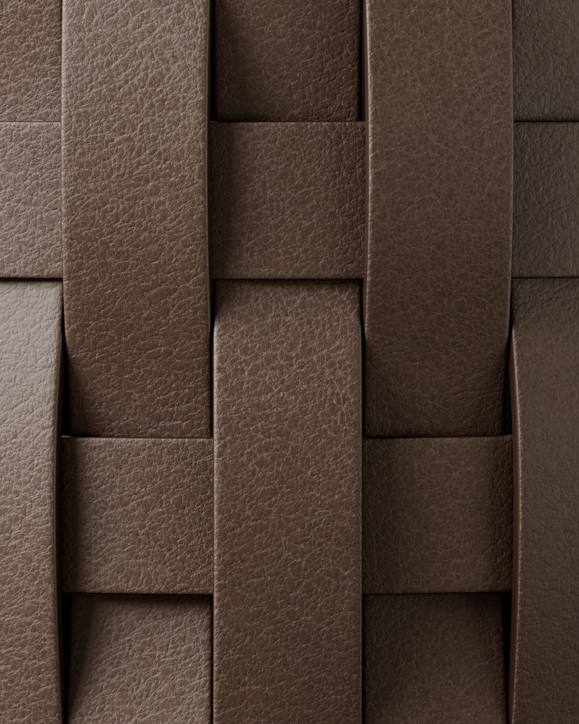 Aniline Full Grain Leather Tan Brown PBR Texture - Example Scene Visualization | Superellipse