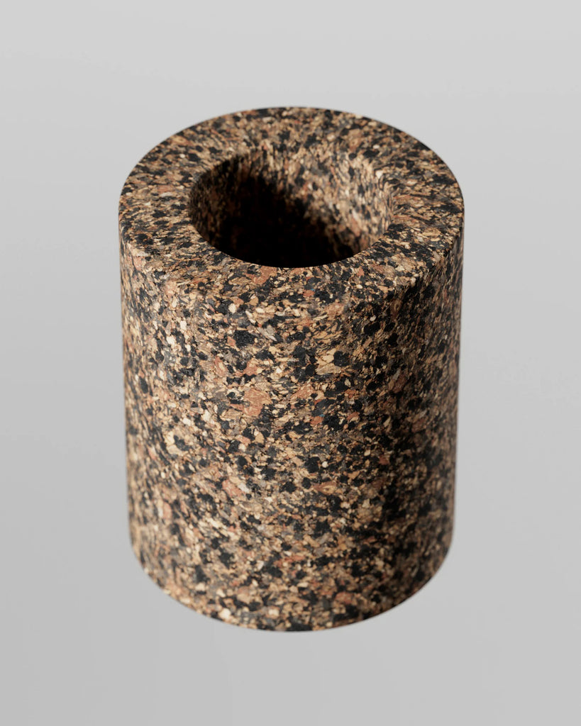 Dark Speckled Cork Rubber Composite PBR Texture - Example Scene Visualization | Superellipse