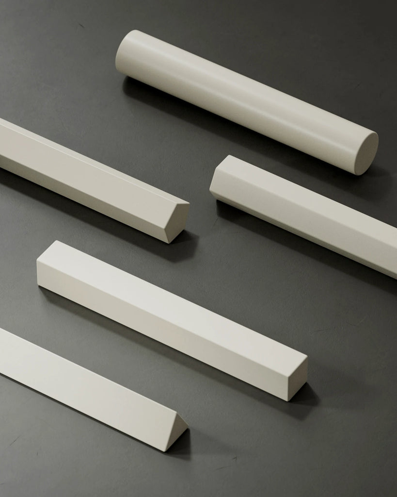 Off White Satin Finish Plastic PBR Texture - Example Scene Visualization | Superellipse