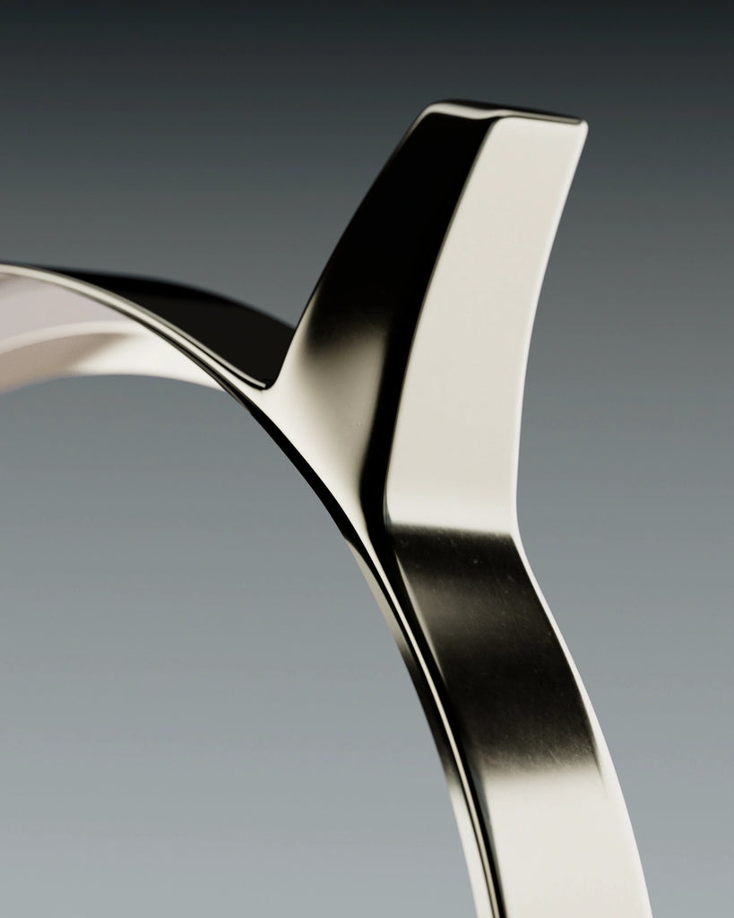 Polished As Cast Nickel Metal PBR Texture - Example Scene Visualization | Superellipse