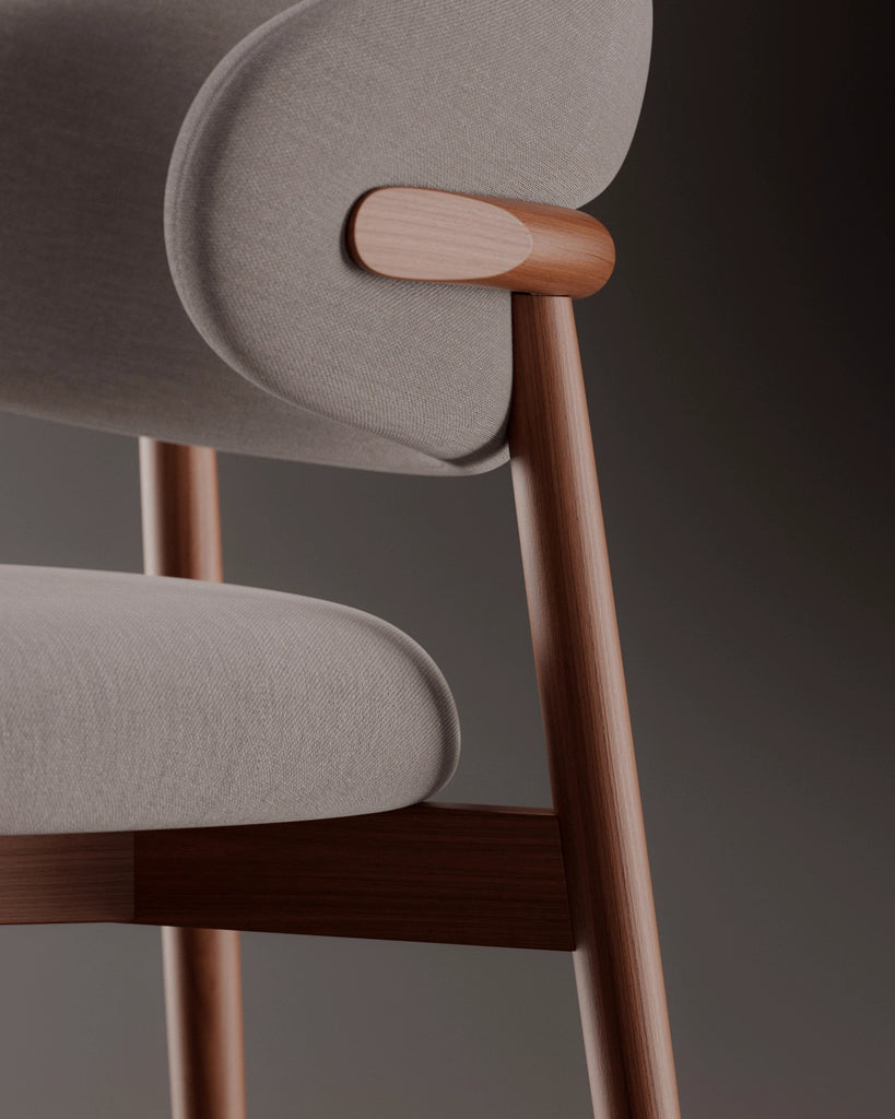 Australian Red Mahogany Crown Cut Veneer Wood PBR Texture - Example Scene Visualization | Superellipse