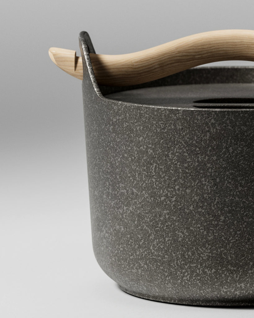 Industrial Cast Iron Metal PBR Texture - Example Scene Visualization | Superellipse