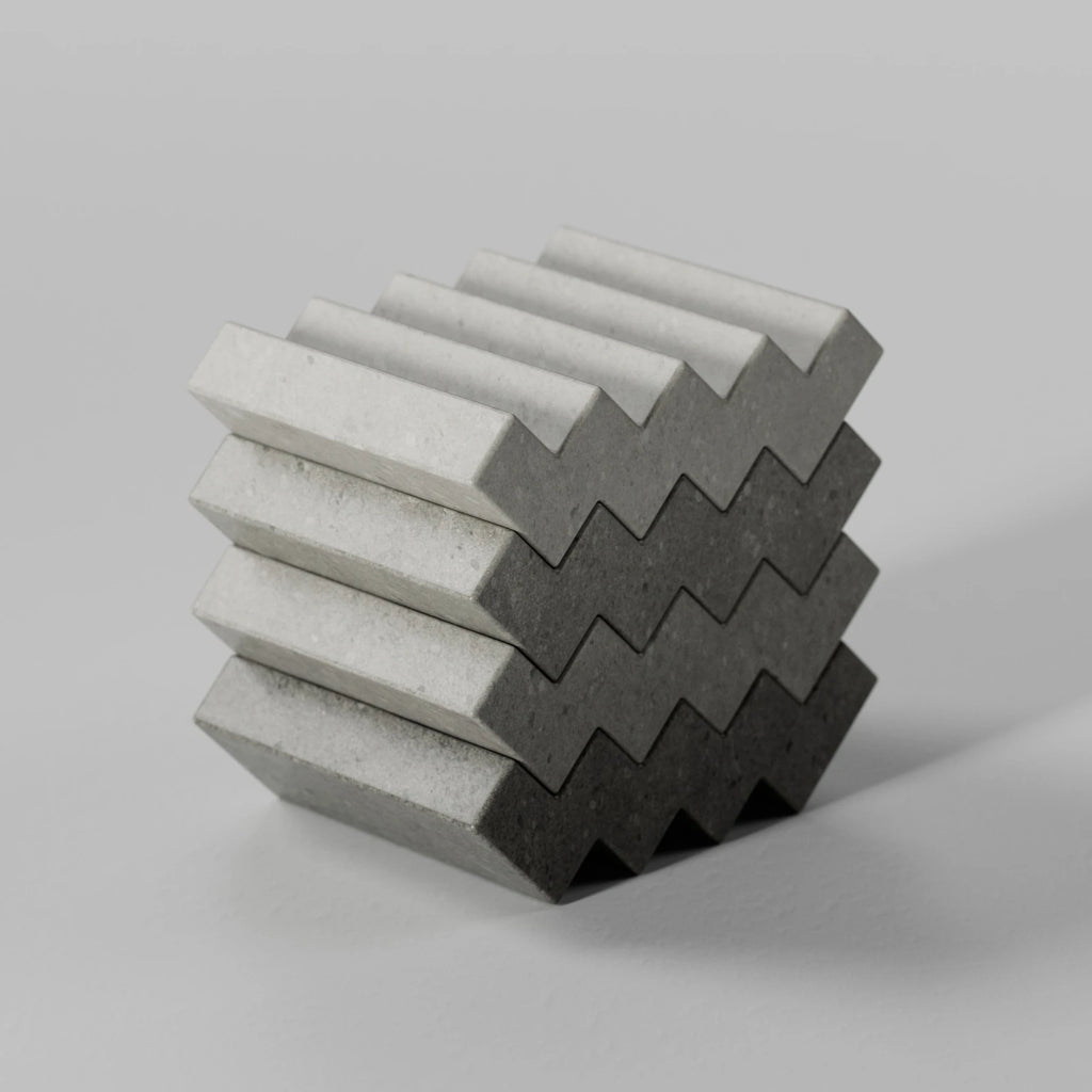 Exposed Aggregate Polished Concrete PBR Texture - Example Scene Visualization | Superellipse