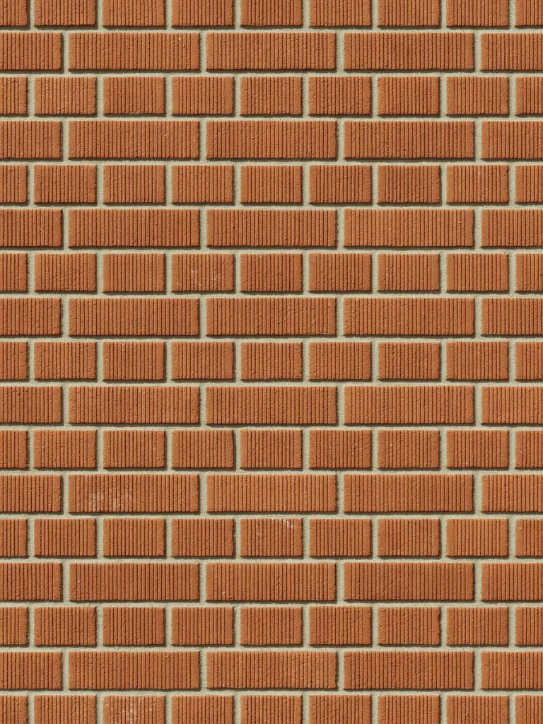 Grooved Boston Red Brick English Bond PBR Texture - Example Scene Visualization | Superellipse