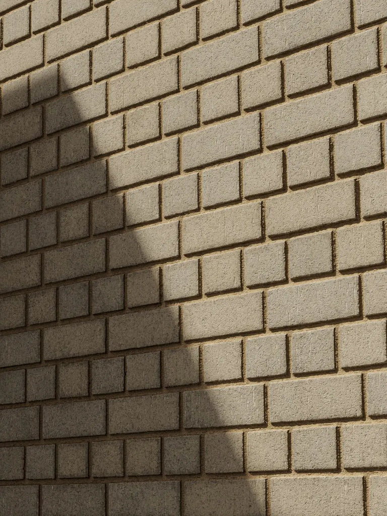 Windermere Grey Dragfaced Brick English Bond PBR Texture - Example Scene Visualization | Superellipse