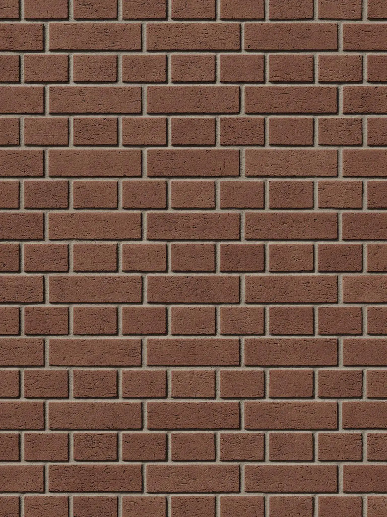 Red Clay Dragfaced English Bond Brick PBR Texture - Example Scene Visualization | Superellipse