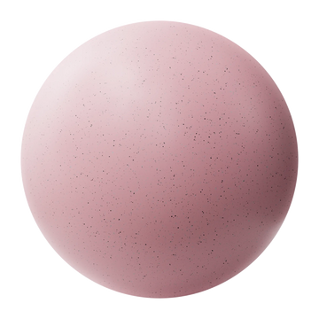 Dark Speckled Pink Plastic PBR Texture - Sphere Swatch Preview | Superellipse