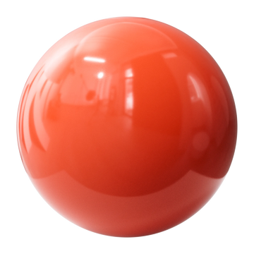 Cherry Red High Gloss Finish Plastic PBR Texture - Sphere Swatch Preview | Superellipse