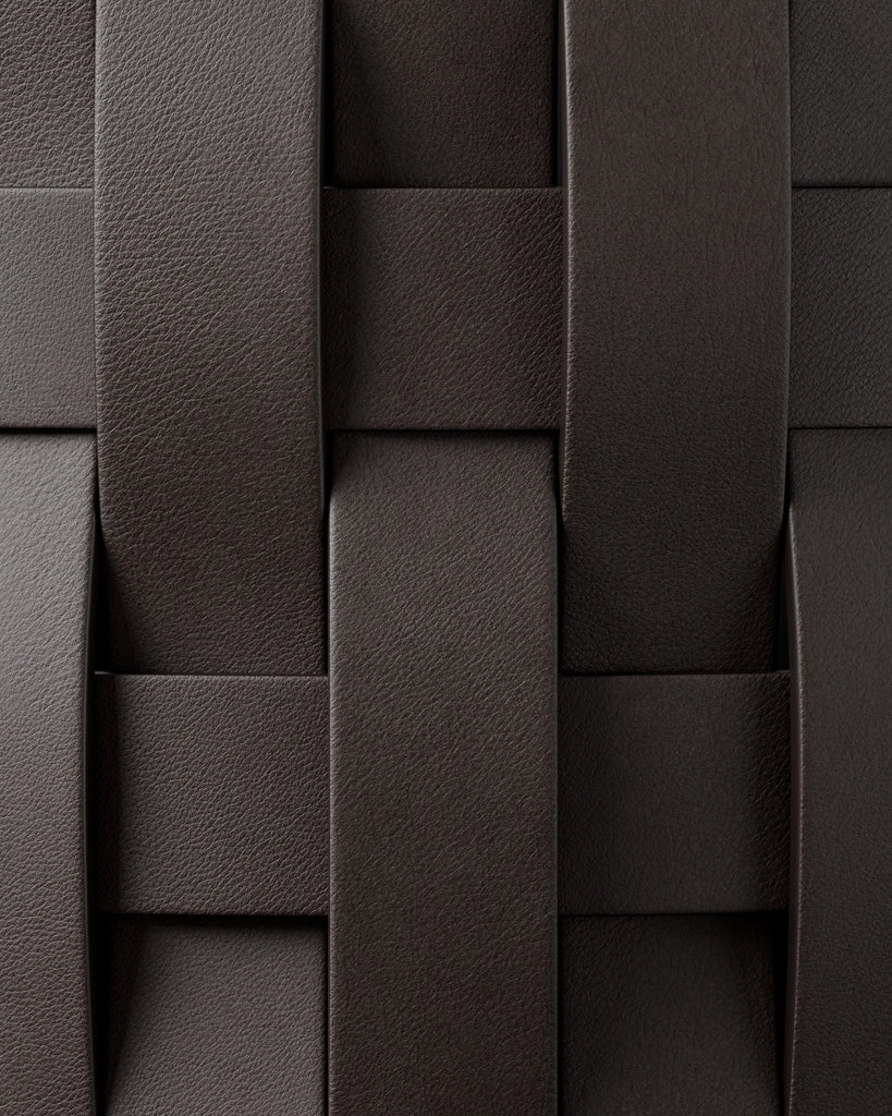 Semi Aniline Top Grain Leather Antique Brown PBR Texture - Example Scene Visualization | Superellipse
