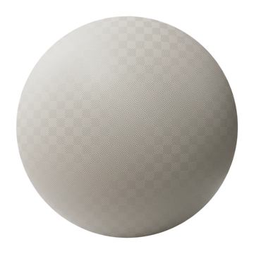 Diagonal Checkerboard Textured Plastic PBR Texture - Sphere Swatch Preview | Superellipse