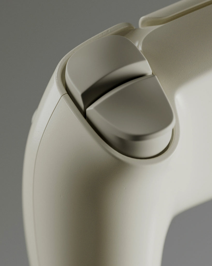 LDPE Soft Finished Off White Plastic PBR Texture - Example Scene Visualization | Superellipse