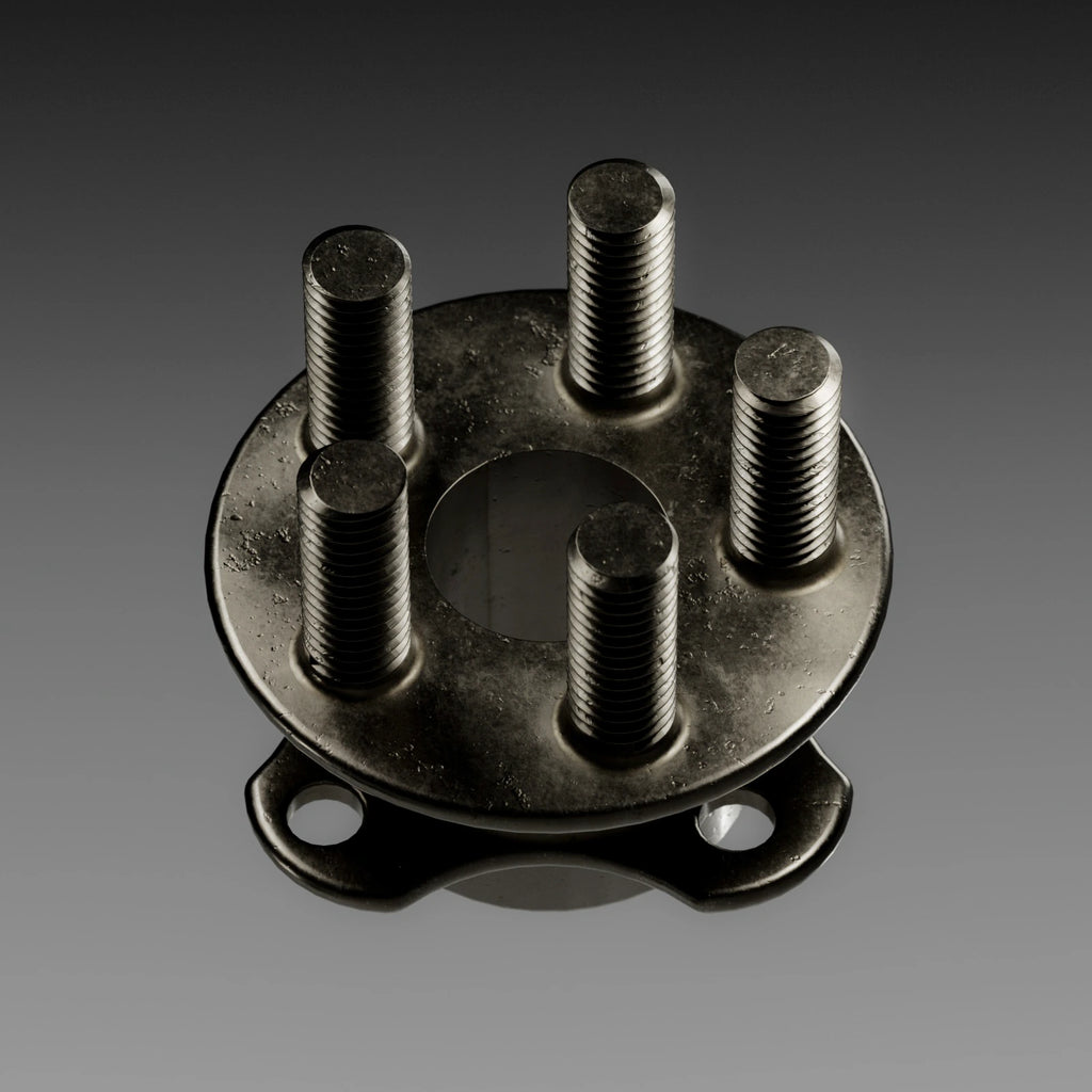 Cast Nickel Metal PBR Texture - Example Scene Visualization | Superellipse