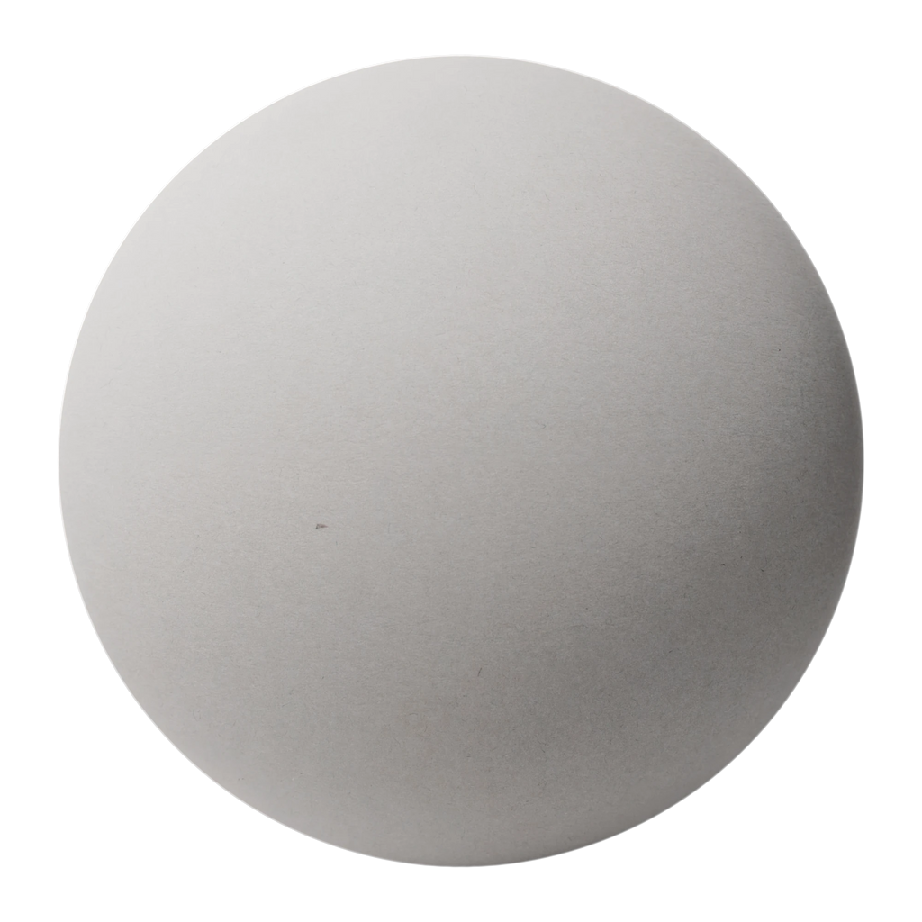 Gmund Architect Grey Pulp Paper PBR Texture - Sphere Swatch Preview | Superellipse