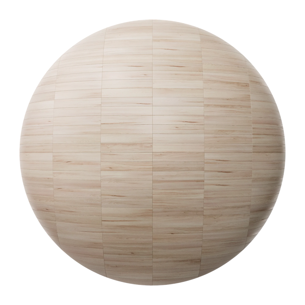 Douglas Fir Stack Bond Parquet Wood Floor PBR Texture - Sphere Swatch Preview | Superellipse